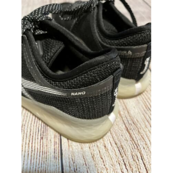 Reebok Womens Crossfit Nano FU6830 Black White Crosstrain Shoes Lace Up Size 9 - Picture 4 of 9